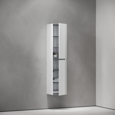Шкаф-пенал Sancos Urban PUR35W 40х160 подвесной цвет белый